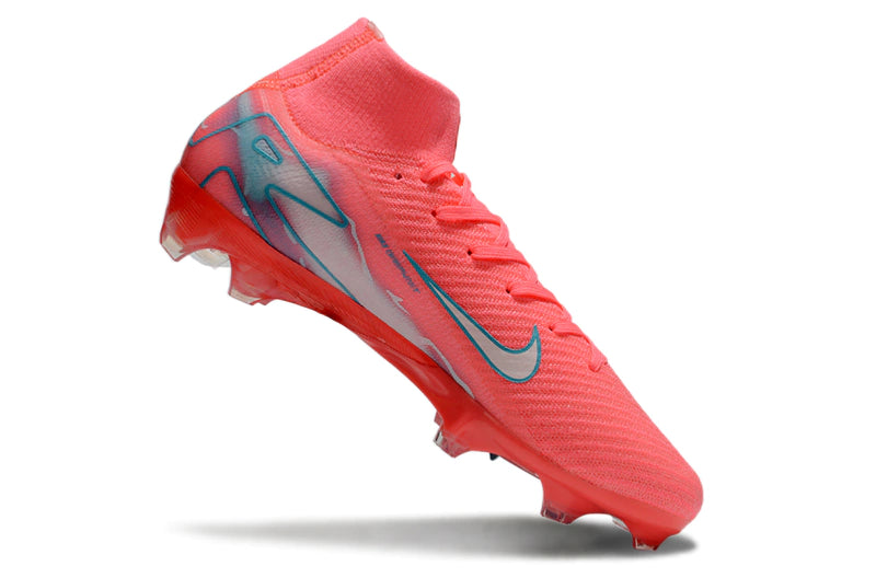 Chuteira Nike Mercurial Superfly 10 Elite Campo - Rosa/Azul