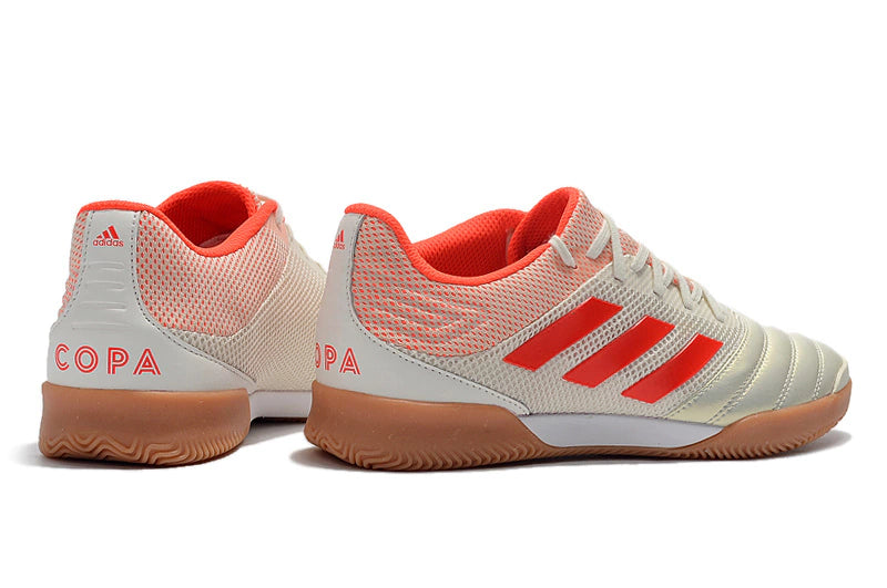 Chuteira Adidas Copa 20.1 Futsal - Branco/Vermelho