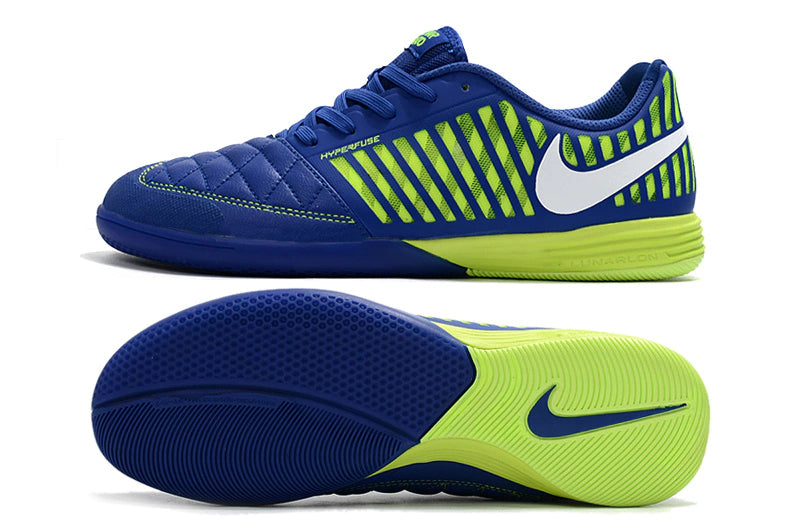 Chuteira Nike Lunar Gato Futsal - Roxo/Verde