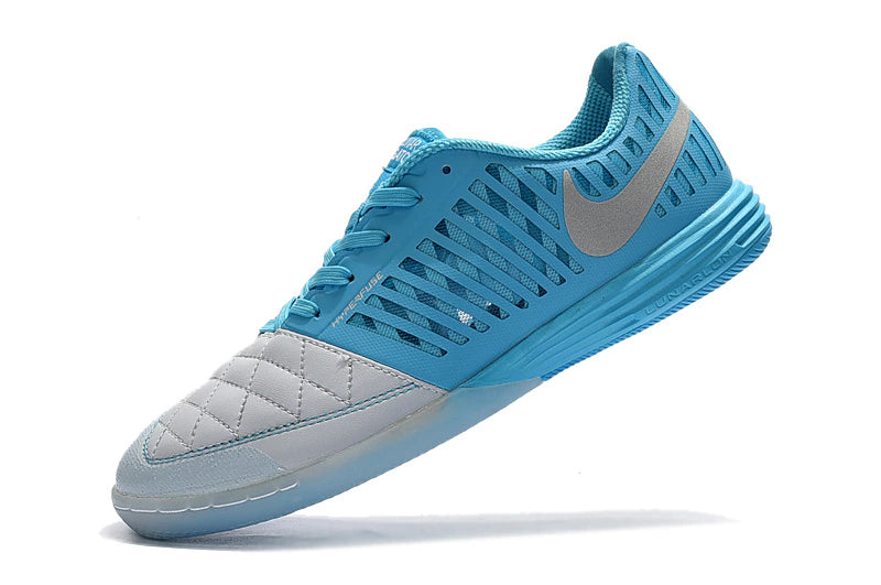 Chuteira Nike Lunar Gato Futsal - Azul/Branco