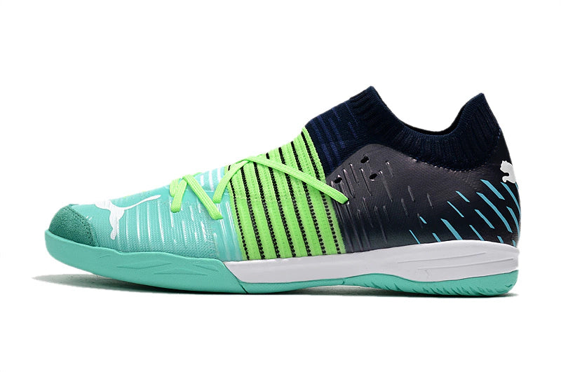 Chuteira Puma Future Z 1.1 Pro Cage Futsal - Verde