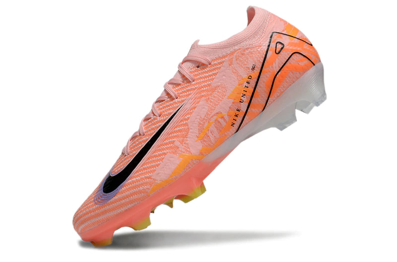 Chuteira Nike Air Zoom Mercurial Vapor 16 Elite FG - Laranja/Preto