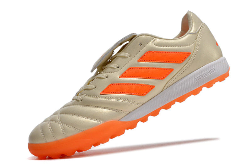 Chuteira Adidas Copa Gloro Society - Branco/Bege