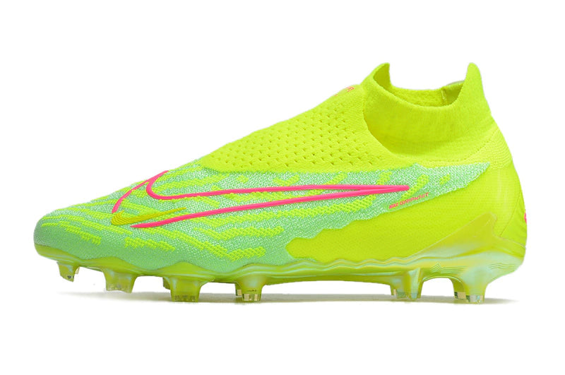 Chuteira Nike Campo Phantom GX Elite FG - Amarelo/Verde