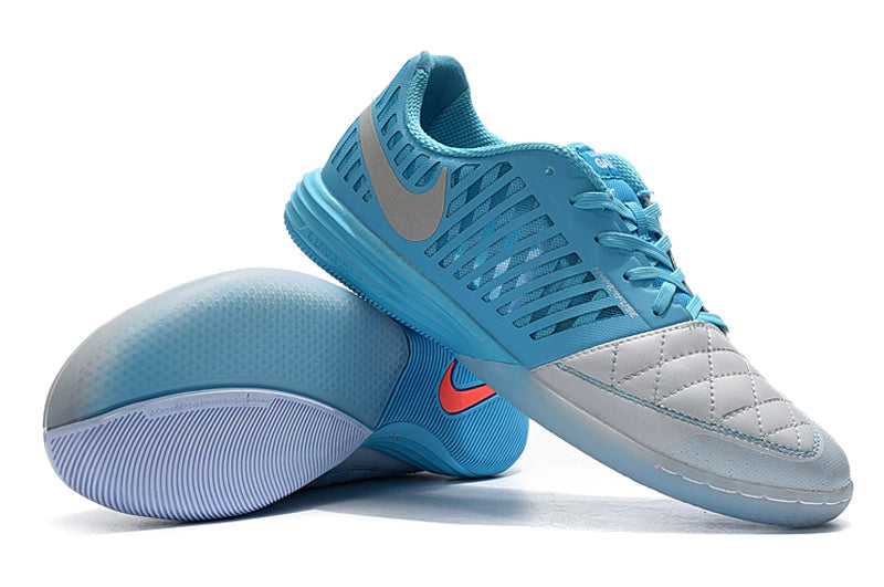 Chuteira Nike Lunar Gato Futsal - Azul/Branco