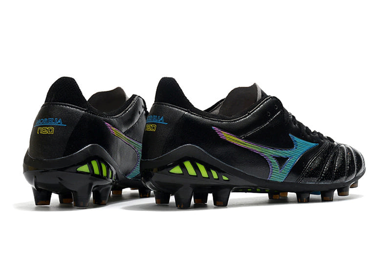Chuteira Mizuno Morelia Neo 3 Campo FG - Preto/Azul