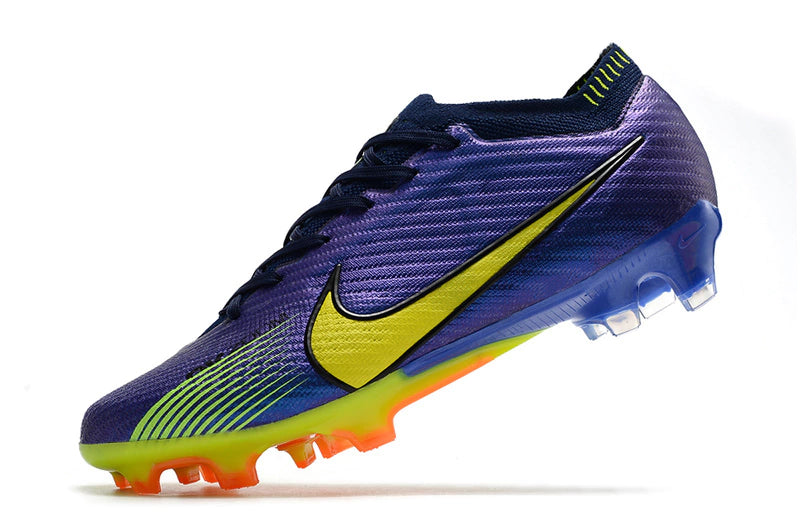 Chuteira Nike Air Zoom Mercurial Vapor 15 Elite FG - Azul/Amarelo