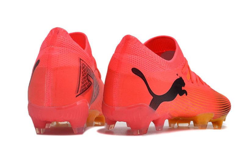 Chuteira Puma Future 7 Ultimate Campo FG - Laranja/Preto