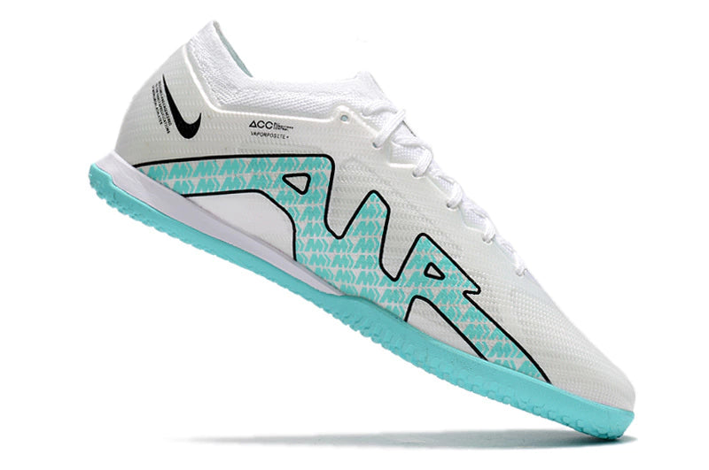 Chuteira Nike Mercurial Vapor 15 Elite Futsal - Branco/Azul