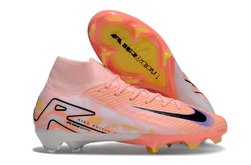 Chuteira Nike Mercurial Superfly 10 Elite Campo - Laranja/Preto