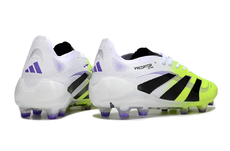 Chuteira Adidas Predator Elite 25 Campo - Branco/Verde