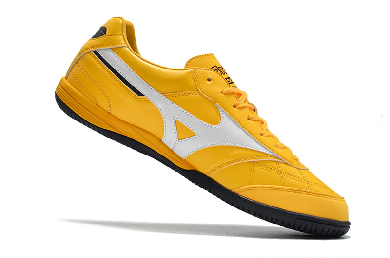 Chuteira Mizuno Morelia Sala Futsal - Amarelo/Branco