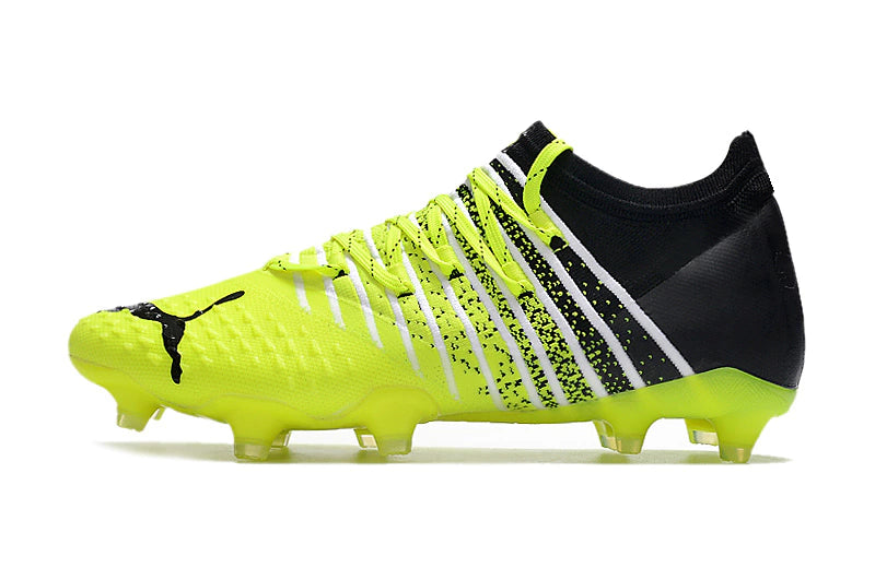 Chuteira Puma Future Z 1.3 Campo FG/AG - Preto/Verde
