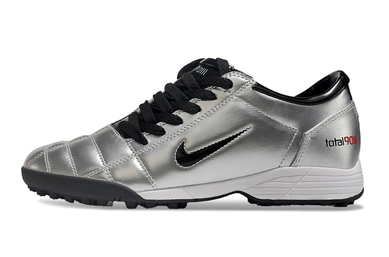 Chuteira Nike Total 90 Society - Prata/Preto