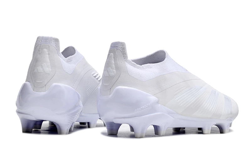 Chuteira Adidas Predstrike Elite Laceless Campo - White