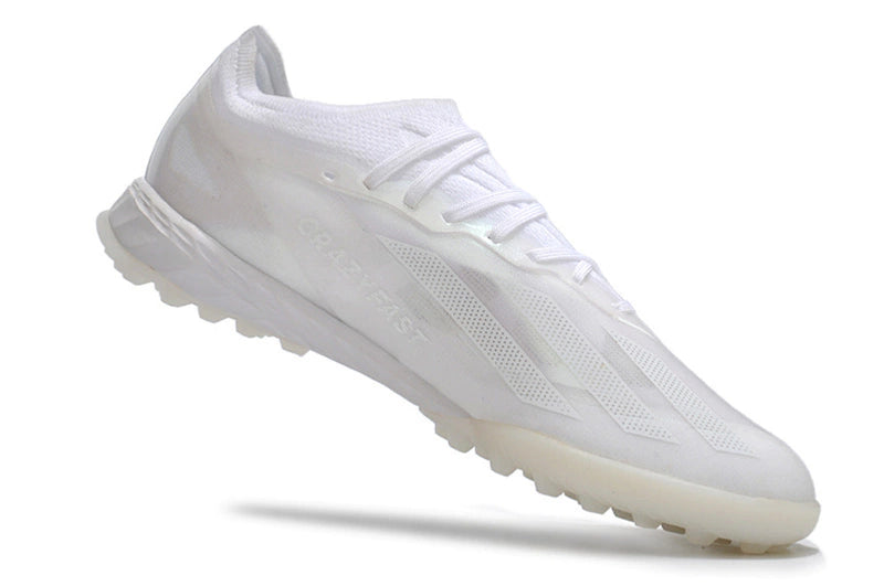 Chuteira Adidas X CrazyFast.1 Society TF - All White