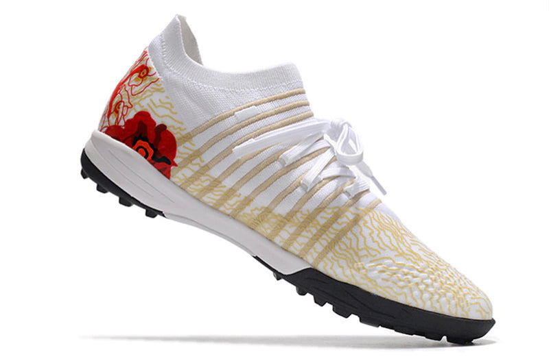 Chuteira Puma Future Z 1.3 Pro Cage Society - Branco