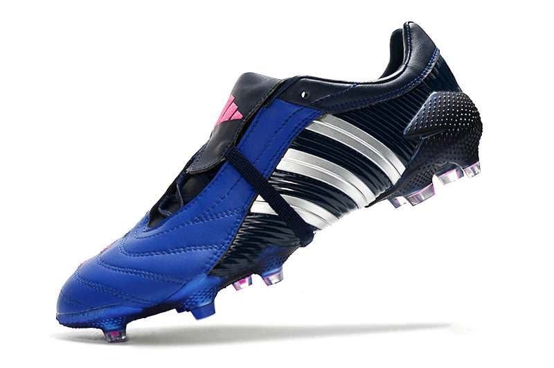 Chuteira Adidas Predator Pulse Campo FG - Azul/Rosa