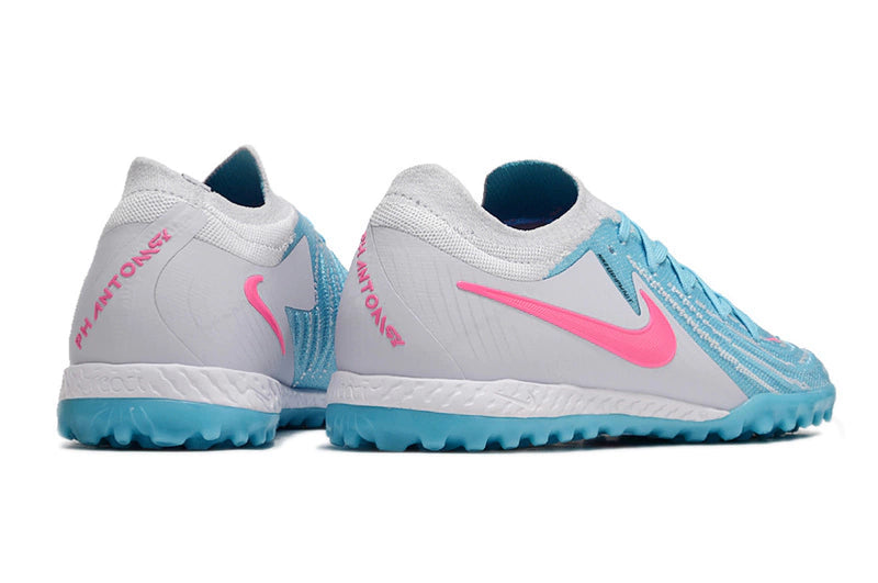 Chuteira Nike Phantom GX 2 Elite Society TF - Azul/Branco