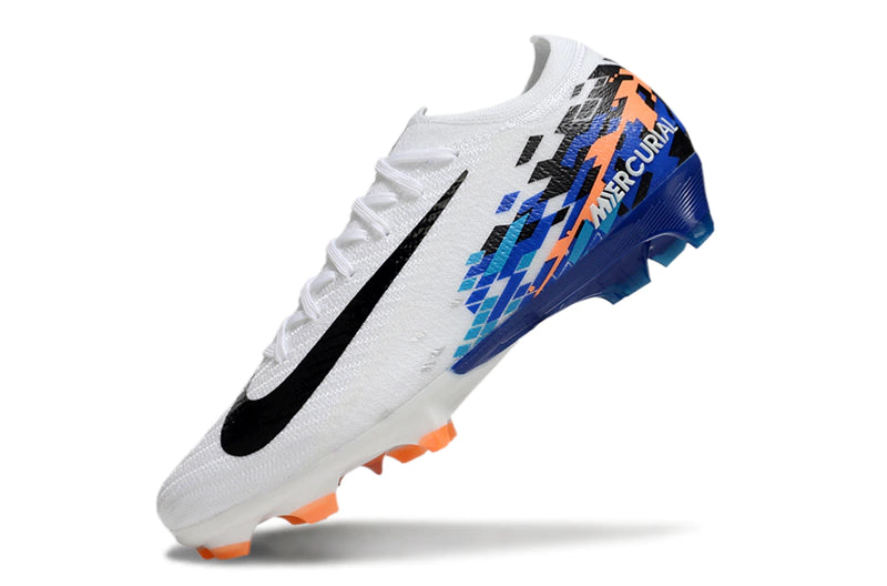 Chuteira Nike Air Zoom Mercurial Vapor 16 Elite FG - Branco/Azul