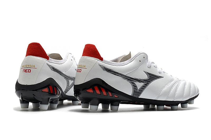 Chuteira Mizuno Morelia Neo 3 Campo FG - Preto/Branco