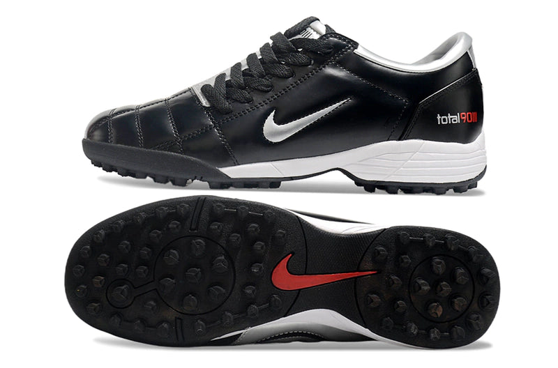 Chuteira Nike Total 90 Society - Preto/Prata