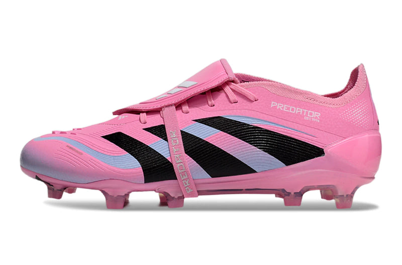 Chuteira Adidas Predator Elite 25 Campo - Rosa/Preto