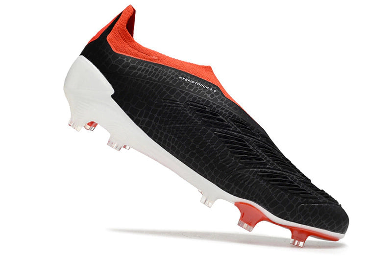 Chuteira Adidas Predstrike Elite Laceless Campo - Preto/Vermelho/Branco