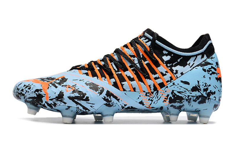 Chuteira Puma Future Z 1.4 Campo FG/AG - Azul/Preto