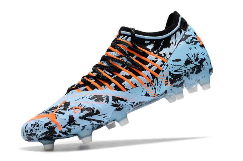 Chuteira Puma Future Z 1.4 Campo FG/AG - Azul/Preto