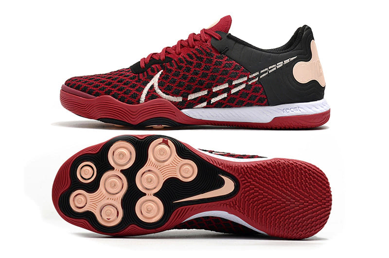 Chuteira Nike React Gato Futsal IC - Vinho
