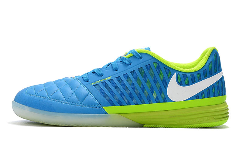 Chuteira Nike Lunar Gato Futsal - Azul/Verde