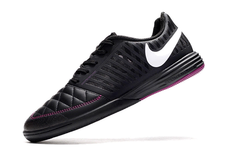 Chuteira Nike Lunar Gato Futsal - Preto/Roxo