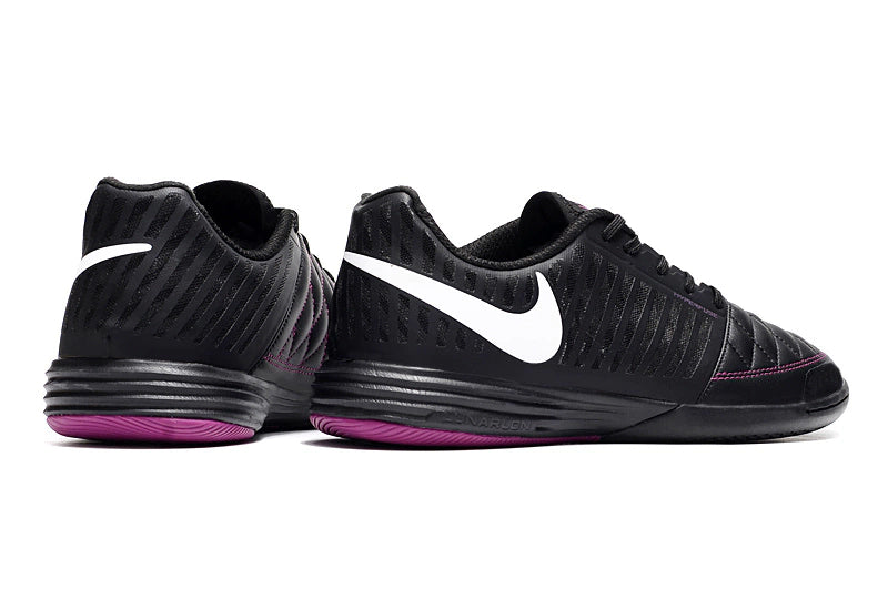 Chuteira Nike Lunar Gato Futsal - Preto/Roxo