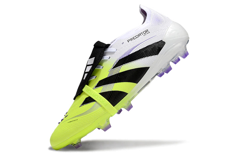 Chuteira Adidas Predstrike Elite Campo - Branco/Verde