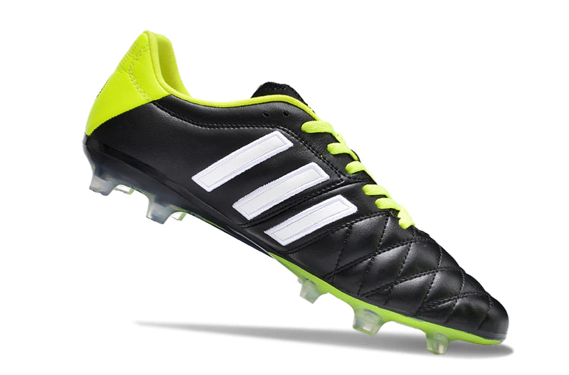 Chuteira Adidas Adipure 11Pro Campo FG - Preto/Verde