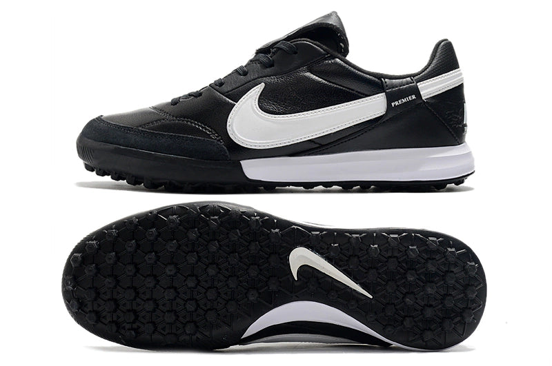 Chuteira Nike Premier 3 TF - Preto/Branco