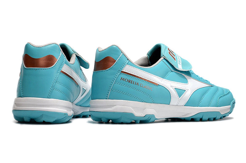 Chuteira Mizuno Morelia Neo 2 Society - Azul/Branco