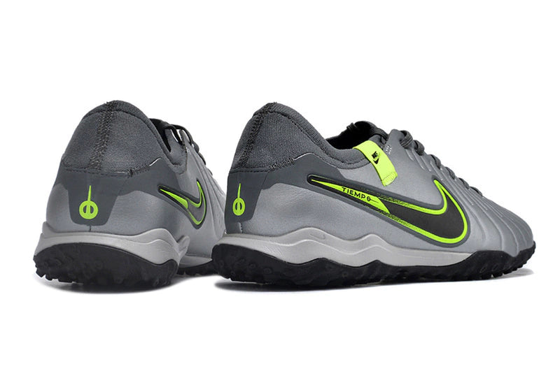 Chuteira Nike Tiempo 10 Pro Society - Cinza/Verde