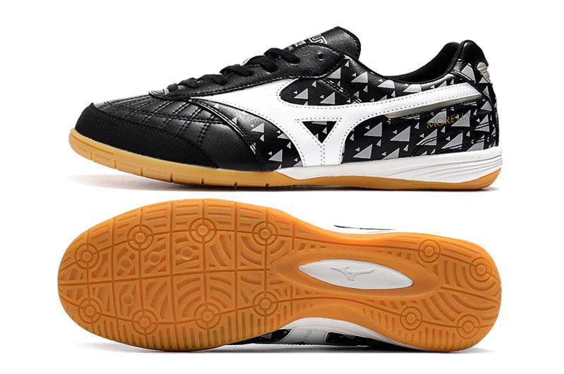 Chuteira Mizuno Morelia Sala Futsal - Preto/Branco