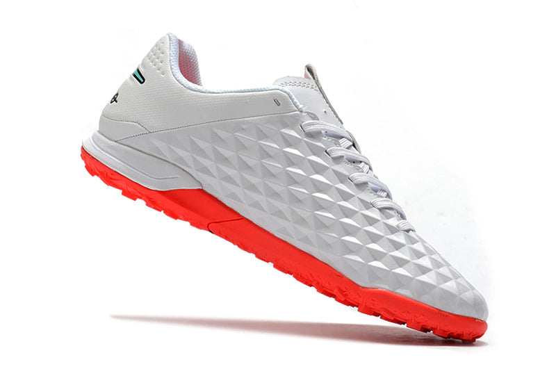 Chuteira Nike Tiempo 8 Pro Society - Branco/Vermelho