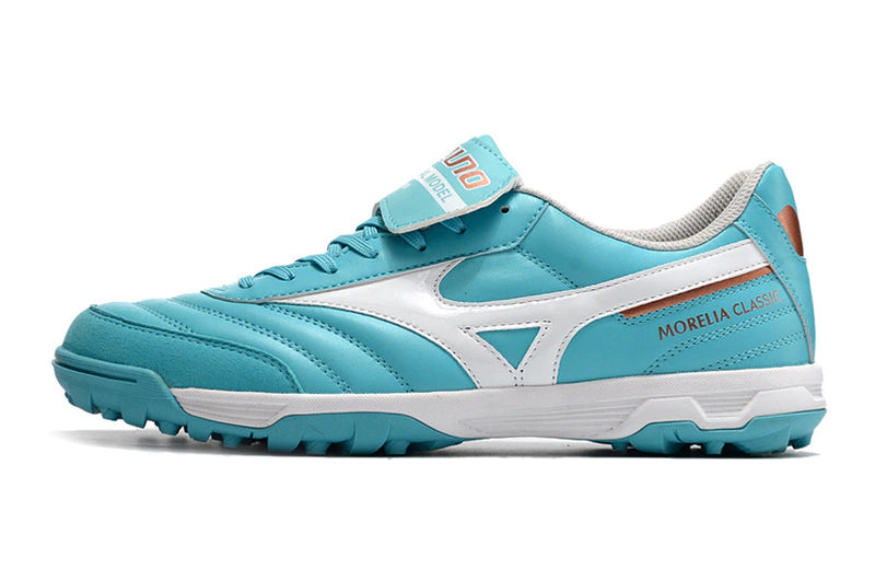 Chuteira Mizuno Morelia Neo 2 Society - Azul/Branco