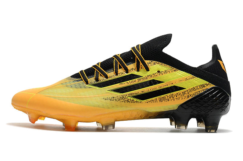 Chuteira Adidas Speedfow.1 FG - Amarelo/Preto