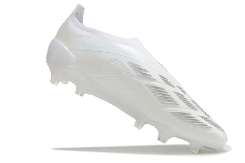 Chuteira Adidas Predstrike Elite Laceless Campo - All White
