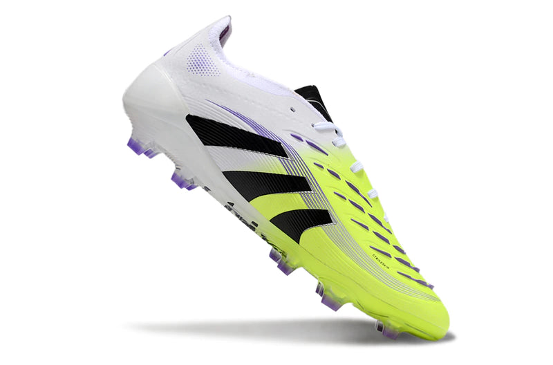 Chuteira Adidas Predator Elite 25 Campo - Branco/Verde