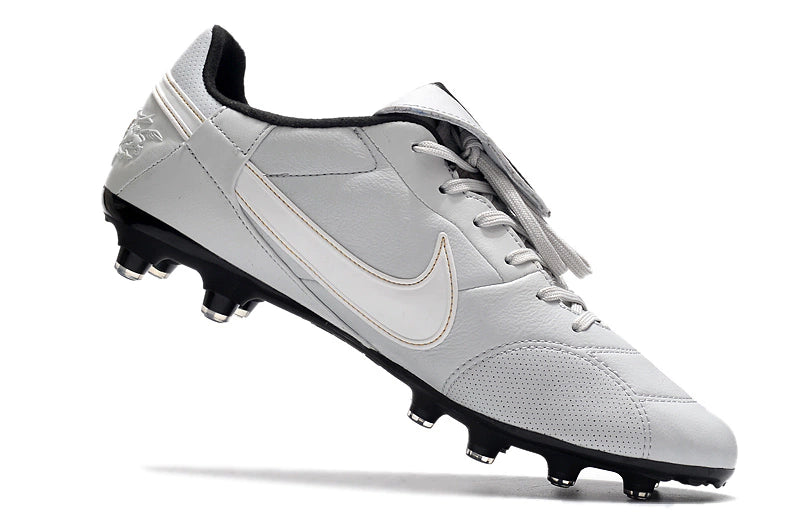 Chuteira Nike Premier 3 FG - Cinza/Branco