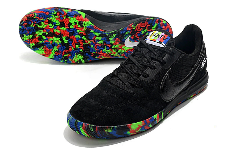 Chuteira Nike Premier 2 Futsal IC - Preto/Multicores