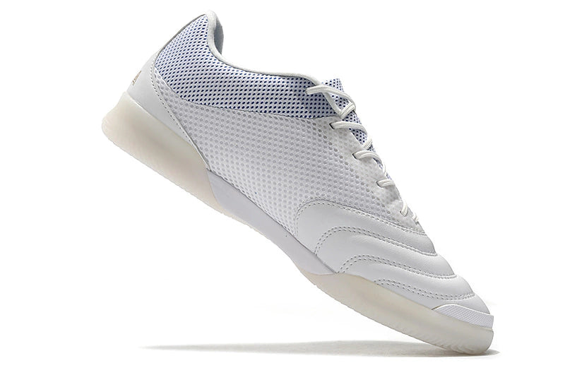 Chuteira Adidas Copa 20.1 Futsal - Branco/Dourado