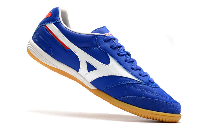Chuteira Mizuno Morelia Sala Futsal - Azul/Branco