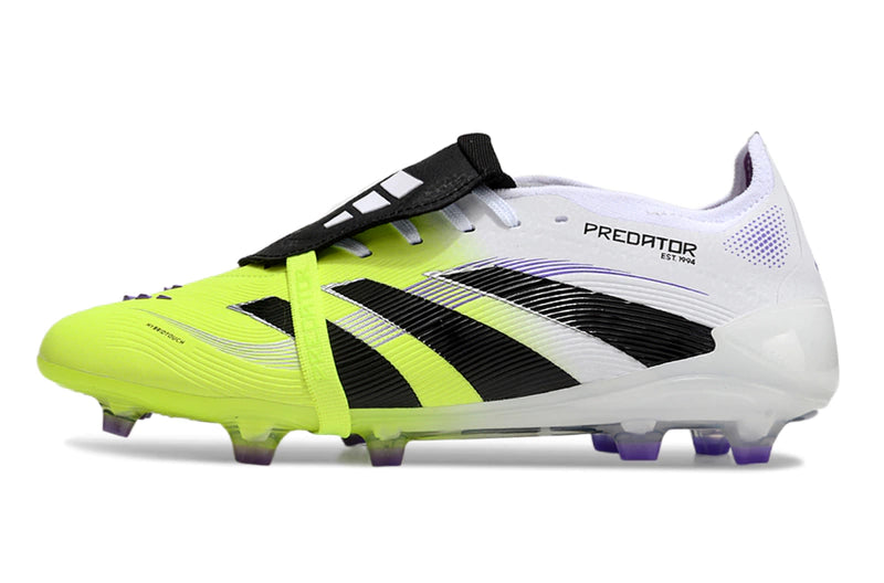 Chuteira Adidas Predstrike Elite Campo - Branco/Verde